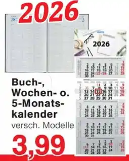 Wiglo Wunderland Buch Wochen- o. 5-Monatskalender Angebot