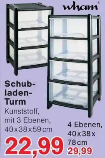 Wiglo Wunderland wham Schubladen Turm Angebot