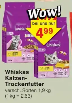 Wiglo Wunderland Whiskas Katzen Trockenfutter Angebot