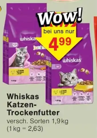 Wiglo Wunderland Whiskas Katzen Trockenfutter Angebot