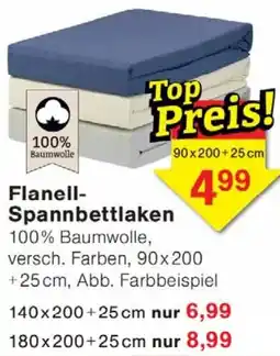 Wiglo Wunderland Flanell Spannbettlaken Angebot