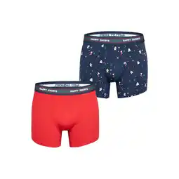 Netto Marken-Discount Happy Shorts Herren Retro Pants Christmas 2er Pack Angebot