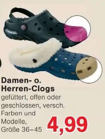 Wiglo Wunderland Dame o. Herren Clogs Angebot