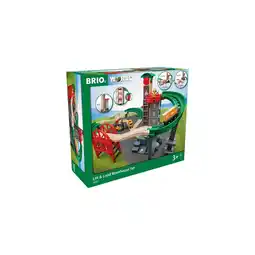 Netto Marken-Discount BRIO Spiel Großes Lagerhaus-Set mit Aufzug Angebot