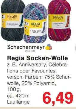 Wiglo Wunderland Regia Socken-Wolle Angebot