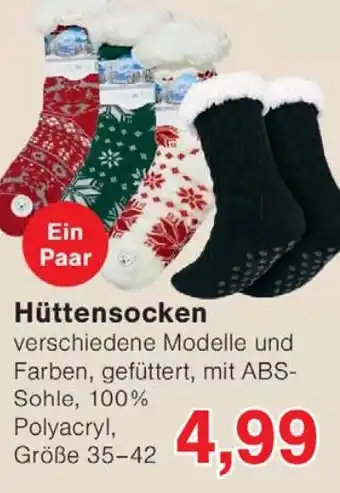 Wiglo Wunderland Hüttensocken Angebot