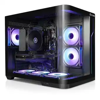 Netto Marken-Discount Gaming PC Curve AMD Ryzen 9 5900XT, 32GB DDR4, NVIDIA RTX 5060 8 GB, 2TB SSD, WLAN, Windows 11 Angebot