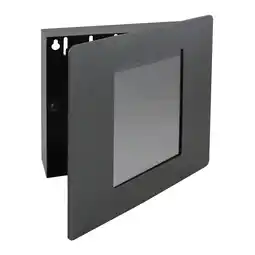 Netto Marken-Discount HMF 1050-02 Schlüsselkasten mit Fotorahmen, 5 Haken, 22 x 20 x 5 cm, Schwarz Angebot