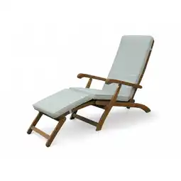 Netto Marken-Discount Ergonomische Sonnenliege, Saunaliege inkl. Auflage aus Akazienholz Angebot