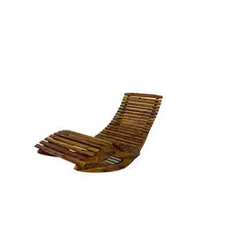 Netto Marken-Discount Ergonomische Schwungliege aus Akazienholz, klappbar - FSC zertifiziert Angebot