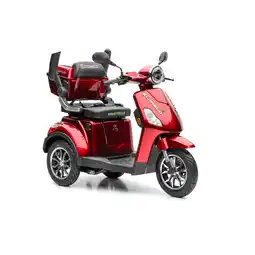 Netto Marken-Discount ECONELO Seniorenmobil J1000, Blei-Akku, 25 km/h, 1000 Watt, Rot Angebot