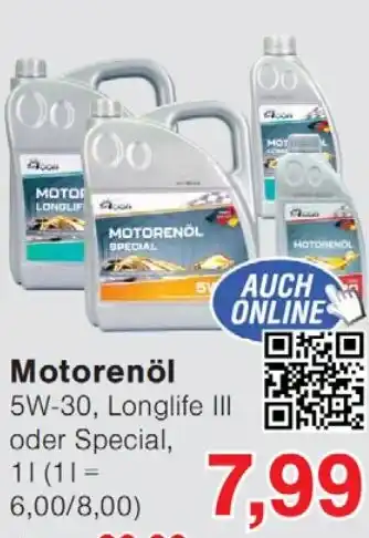 Wiglo Wunderland Motorenöl Angebot