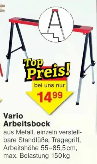 Wiglo Wunderland Vario Arbeitsbock Angebot