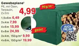 Wiglo Wunderland Gewebeplane Angebot