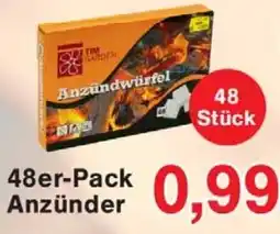 Wiglo Wunderland 48er-Pack Anzünder Angebot