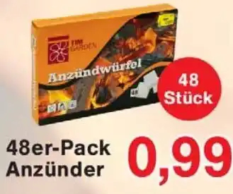 Wiglo Wunderland 48er-Pack Anzünder Angebot