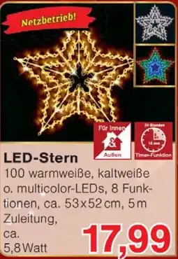 Wiglo Wunderland LED-Stern Angebot