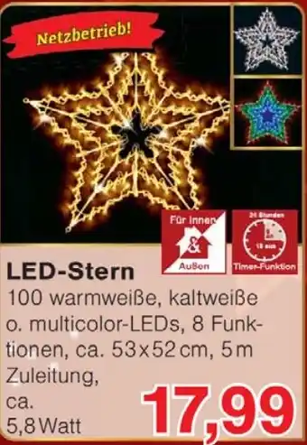 Wiglo Wunderland LED-Stern Angebot