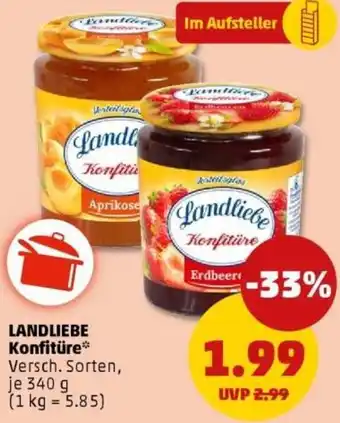 PENNY LANDLIEBE Konfitüre Angebot