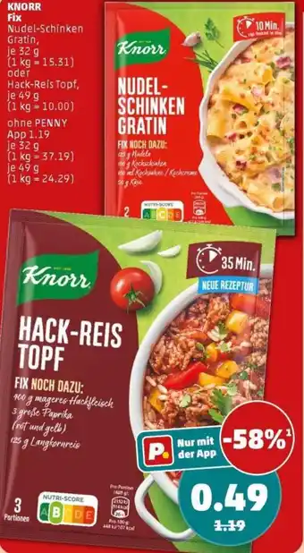 PENNY KNORR Fix Angebot