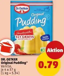 PENNY DR. OETKER Original Pudding Angebot