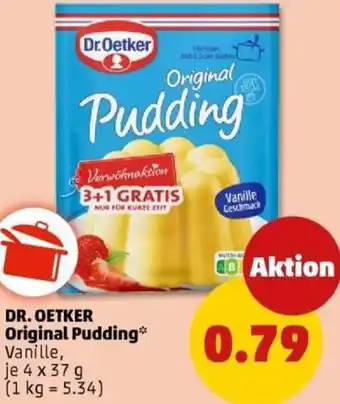 PENNY DR. OETKER Original Pudding Angebot