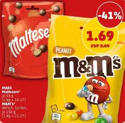 PENNY MARS Maltesers oder M&M's Angebot