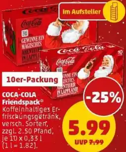 PENNY COCA-COLA Friendspack Angebot