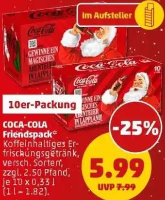 PENNY COCA-COLA Friendspack Angebot