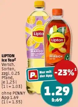 PENNY LIPTON Ice Tea Angebot