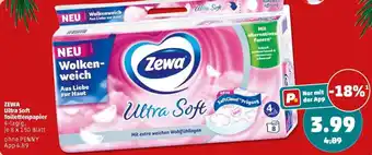 PENNY ZEWA Ultra Soft Toilettenpapier Angebot