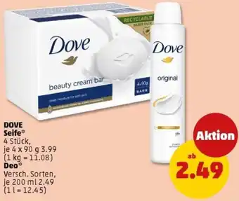 PENNY DOVE Seife oder Deo Angebot