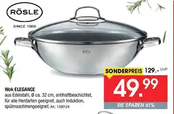 Zurbrüggen RÖSLE Wok ELEGANCE Angebot