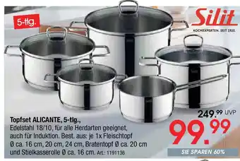 Zurbrüggen Silit Topfset ALICANTE, 5-tlg., Angebot