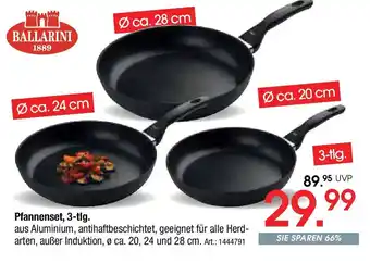 Zurbrüggen BALLARINI Pfannenset, 3-tlg. Angebot