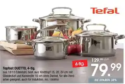 Zurbrüggen Tefal Topfset DUETTO, 4-tlg. Angebot