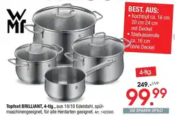 Zurbrüggen WMF Topfset BRILLIANT, 4-tlg. Angebot