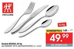 Zurbrüggen ZWILLING Besteck BEVERLY, 30-tlg. Angebot