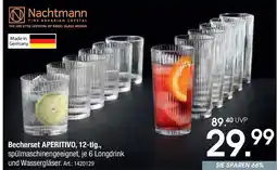 Zurbrüggen Nachtmann Becherset APERITIVO, 12-tlg. Angebot