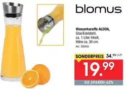 Zurbrüggen blomus Wasserkaraffe ALDOA Angebot