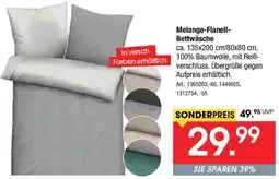 Zurbrüggen Melange-Flanell Bettwäsche Angebot