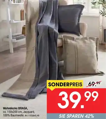 Zurbrüggen Wohndecke BRAGA Angebot