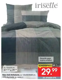 Zurbrüggen irisette Mako-Satin Bettwäsche Angebot