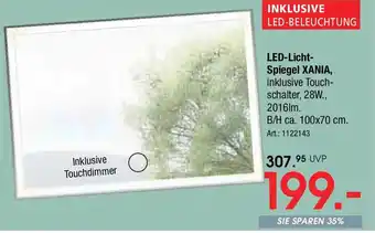 Zurbrüggen LED-Licht Spiegel XANIA Angebot