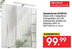 Zurbrüggen Spiegelschrank AKTION 60 Angebot