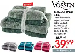 Zurbrüggen VOSSEN Frottier-Set BATONI, 4-tlg. Angebot