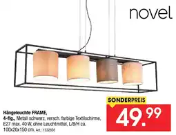 Zurbrüggen Novel Hängeleuchte FRAME, 4-flg. Angebot