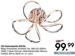 Zurbrüggen LED-Deckenleuchte AUSTIN Angebot
