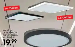 Zurbrüggen Ultraflache LED-Deckenleuchten Angebot
