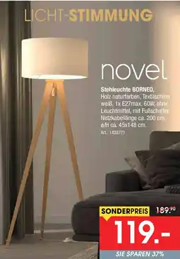 Zurbrüggen Novel Stehleuchte BORNEO Angebot
